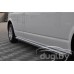 Защита порогов - площадка для Transporter T6 (д.б.).